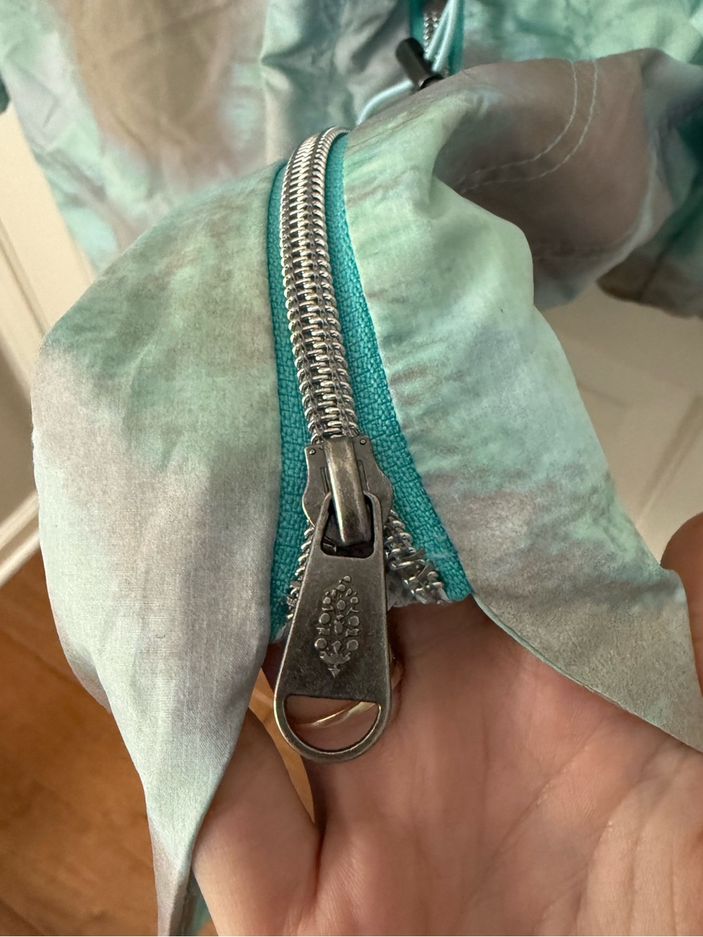 Free People Movement "To Dye For" Packable Jacket with Removable Hood - Picture 7 of 7